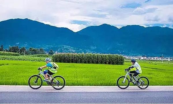 大理洱海騎行地圖 大理洱海騎行地圖